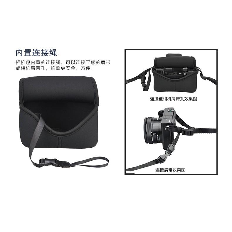 JJC索尼微單相機內膽包保護套ILCE A5000A5100 A6300 A6000 A6500-細節圖2