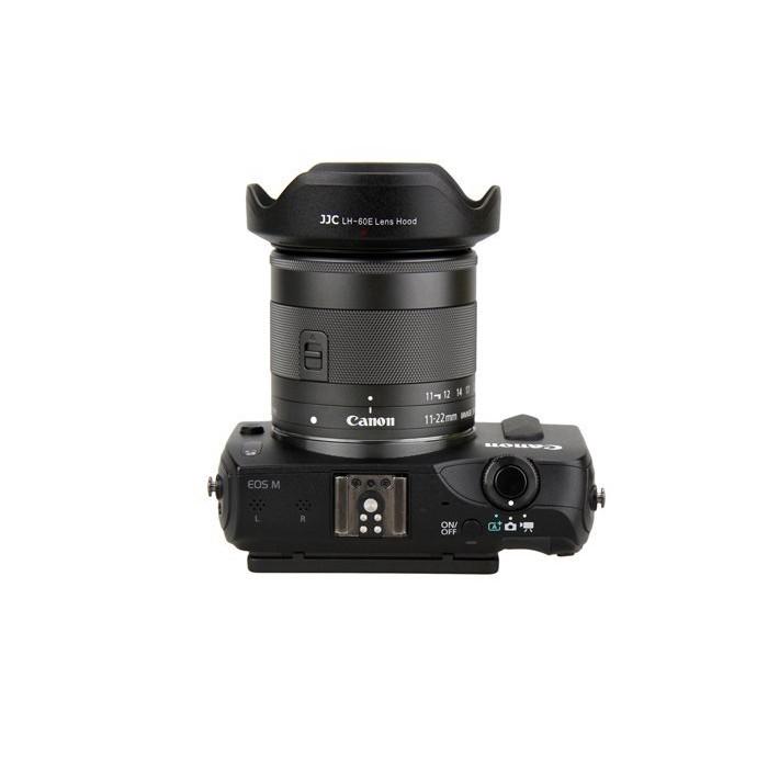 JJC 公司貨 EW-60E遮光罩EF-M 11-22 F4-5.6 EOS M M2 M3 M10 可倒扣 現貨中-細節圖3