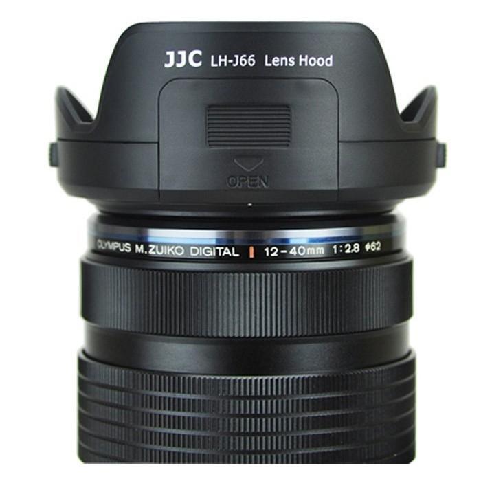 現貨 JJC 奧林巴斯LH-66遮光罩 12-40 遮光罩 EM1鏡頭 12-40mm-細節圖4