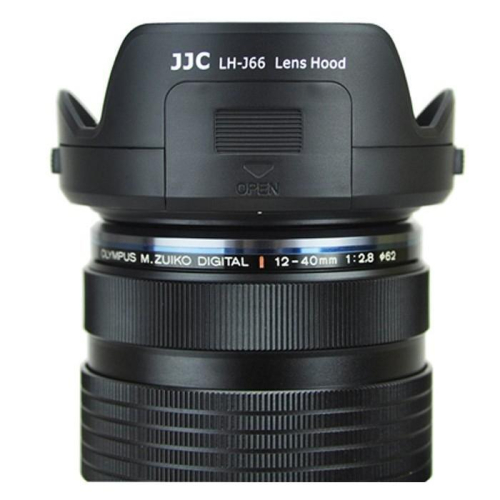 JJC LH-66 LH66 Olympus ED 12-40mm M1240 鏡頭專用 蓮花型 太陽 遮光罩 可反扣