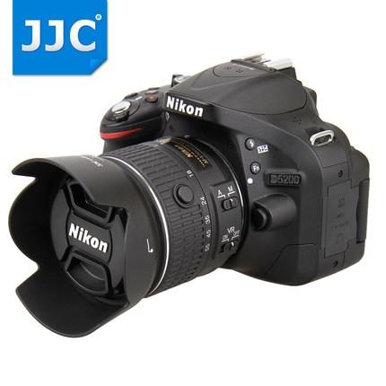 JJC 尼康AF-S DX NIKKOR 18-55mm f/3.5-5.6G VR II鏡頭遮光罩遮陽罩-細節圖2