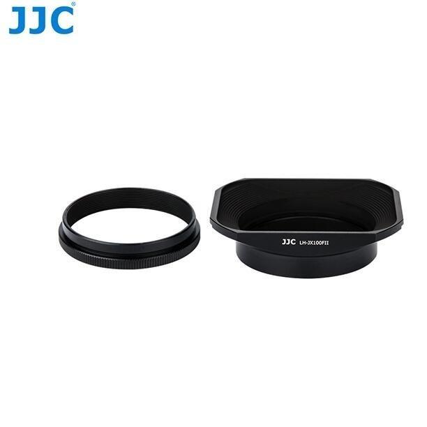 JJC 公司貨 富士X100F方形遮光罩 X70 X100T X100S 金屬轉接環可裝49mm UV鏡-細節圖6