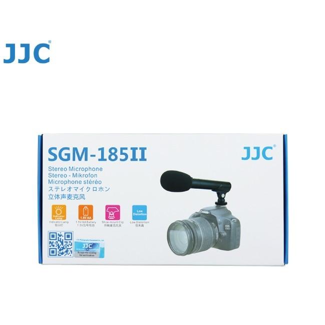 JJC SGM-185II 二代立體聲麥克風 專業採訪錄音單眼話筒 攝像機相機麥克風EOS M2 M3 M4 80D-細節圖5