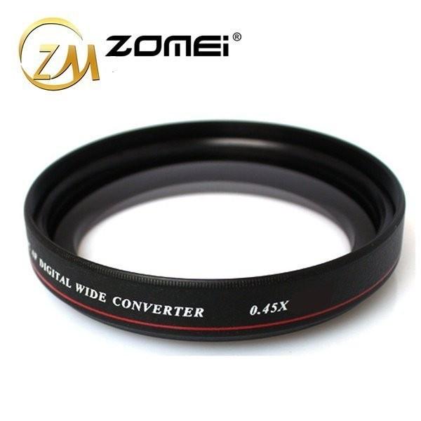 Zomei卓美尼康d90 d70s 18-105 18-135 67mm 72mm 0.45X超薄廣角鏡頭 單眼相機鏡頭-細節圖5