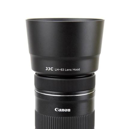 JJC佳能單眼ET-63遮光罩700D 750D鏡頭55-250 STM遮光罩配件58mm