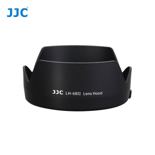 JJC 佳能EF 50mm f/1.8 STM定焦鏡頭遮光罩 佳能遮光罩 700d 5d2 60d可反扣 ES68 花型