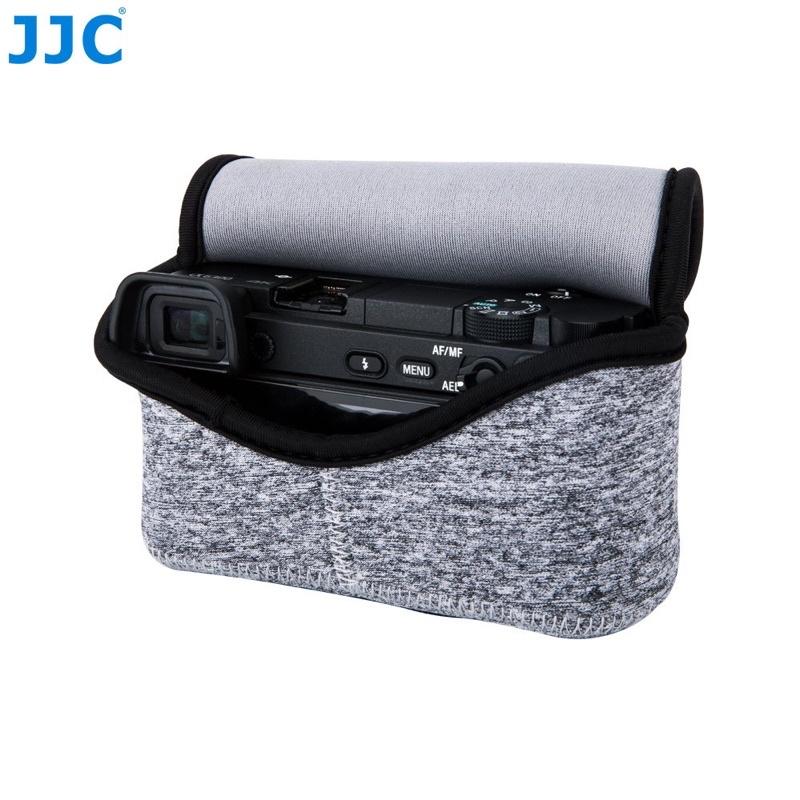 JJC微單相機包 收納索尼相機 ZVE10 A6000 A6400 A6500 A6600 等搭配16-50mm鏡頭-細節圖5