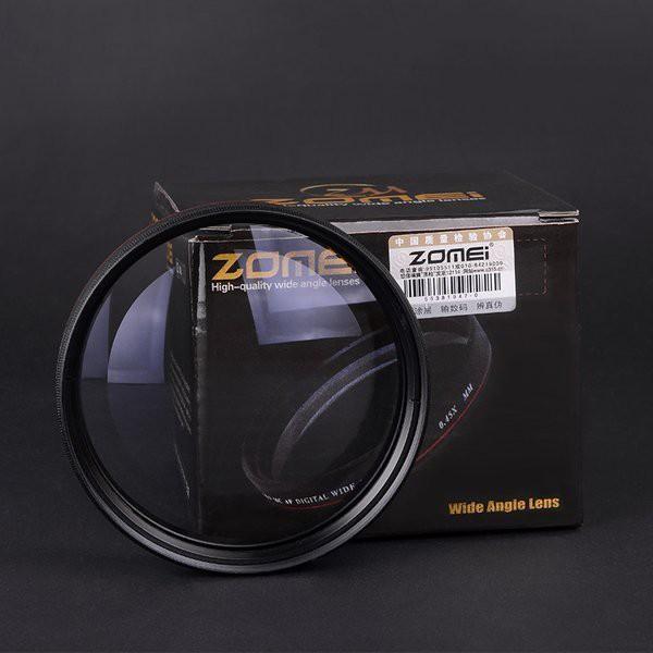 Zomei卓美 67mm  0.45X倍 超薄廣角鏡 附加鏡頭蓋 650D 760D 旅遊鏡 轉出82MM-細節圖2