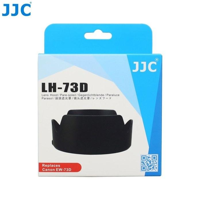 特價✅公司貨JJC佳能EW-73D EOS 80D相機鏡頭18-135 USM遮光罩 可反扣鏡頭-細節圖5