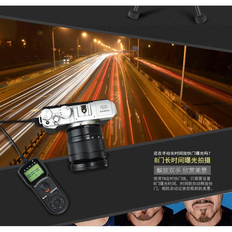 JJC佳能Canon RS-C1 RS-60E3 液晶電子快門線 可定時760D 750D 70D  G15  G12-細節圖4