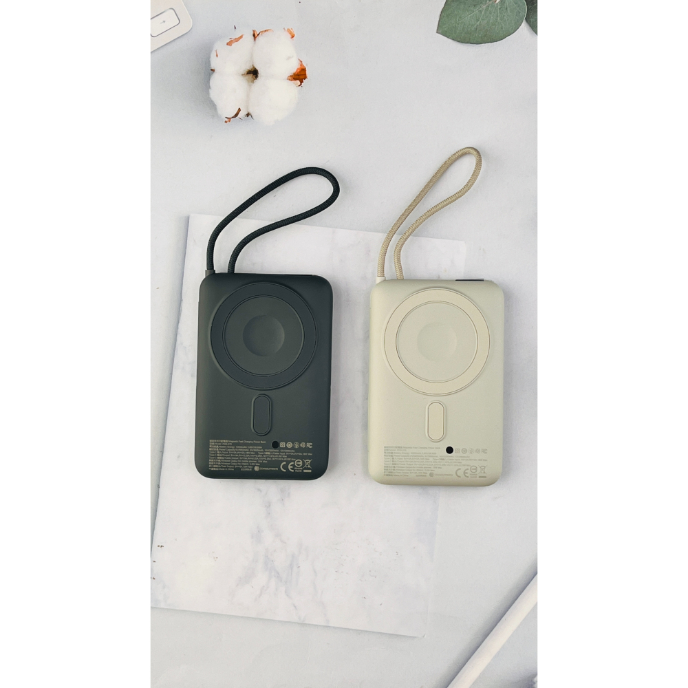 台灣出貨 WH/CCC標示 閃充 PDB570 磁吸無線充電行動電源 10000mAh 自帶線 22.5W快充 數字顯示-細節圖9