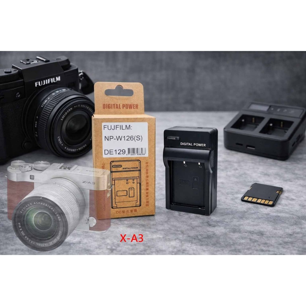 適用 富士 Fujifilm X-A3 XA3 電池 NP-W126S W126S 副廠電池 另有充電器-細節圖2