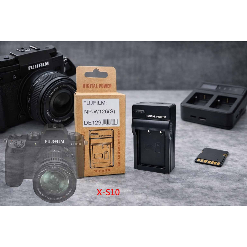 適用 富士 Fujifilm X-S10 XS10 電池 NP-W126S W126S 副廠電池 另有充電器-細節圖2
