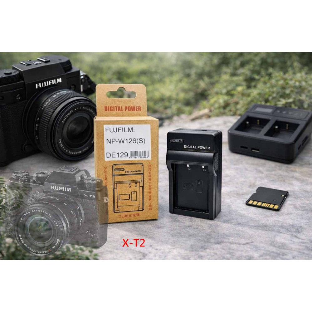 適用 富士 Fujifilm X-T2 XT2 電池 NP-W126S W126S 副廠電池 另有充電器-細節圖2