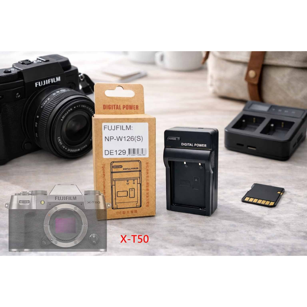 適用 富士 Fujifilm X-T50 XT50 電池 NP-W126S W126S 副廠電池 另有充電器-細節圖2