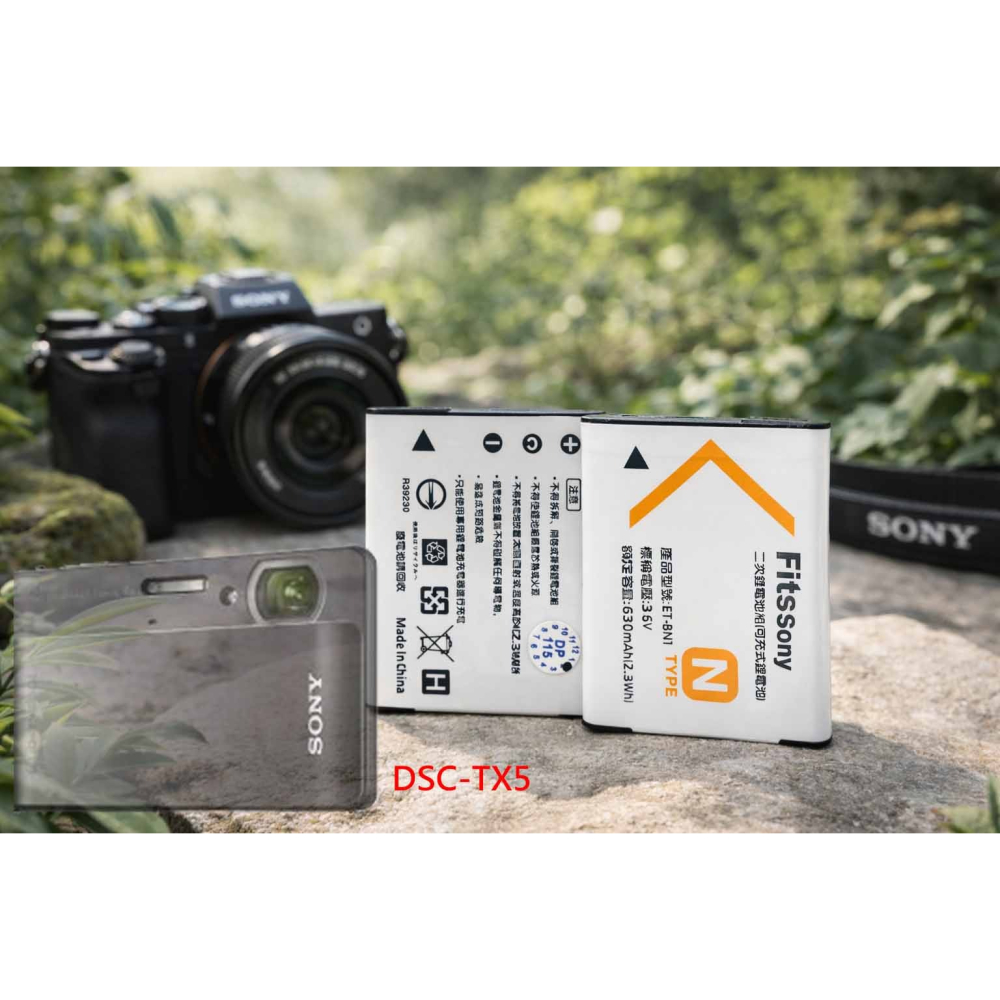 NP-BN1 充電器 適用 SONY 索尼 DSC-TX5 TX5 相機電池充電器 BN1 副廠充電器 另有電池-細節圖2