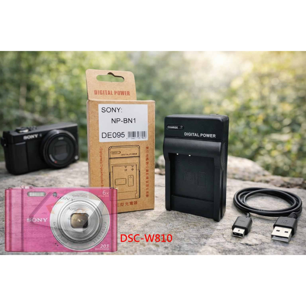 NP-BN1 電池 適用 SONY 索尼 DSC-W810 W810 相機電池 鋰電池 BN1 副廠電池 另有充電器-細節圖2