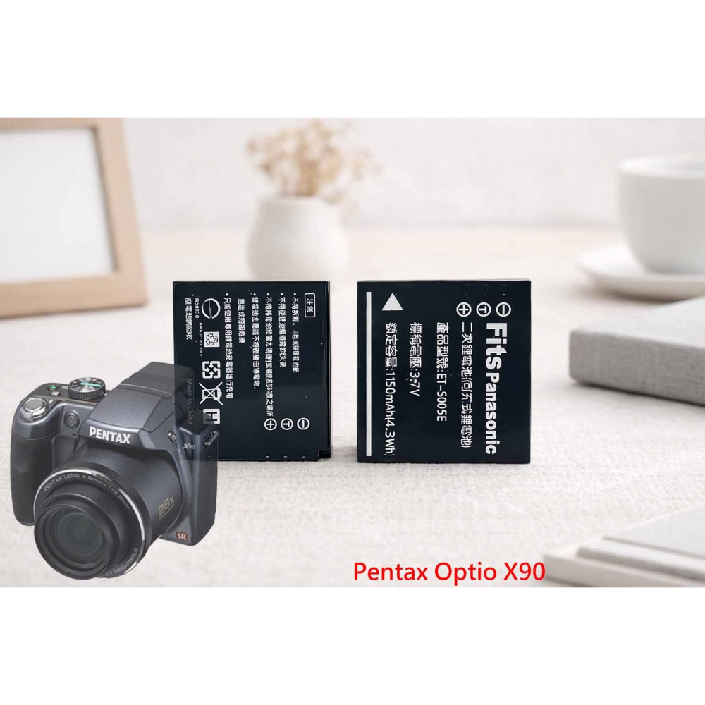 D-LI106 充電器 適用 Pentax Optio X90 電池充電器 DLI106 DB65 副廠充電器 另有電池-細節圖2