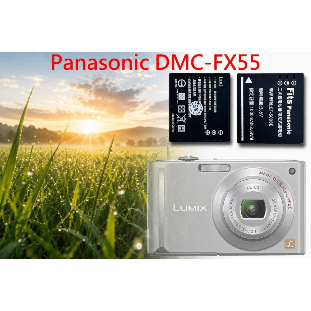 CGA-S008E 副場充電器 相容 國際 DMC-FX55 FX55 電池充電器 S008E 充電器 另有電池-細節圖2