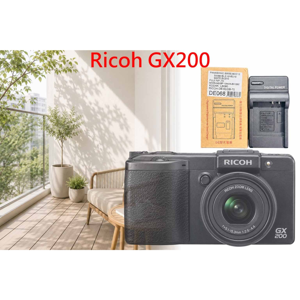 CGA-S005E 副廠電池 Ricoh GX200 鋰電池 DB-60 S005E 電池 另有充電器-細節圖2