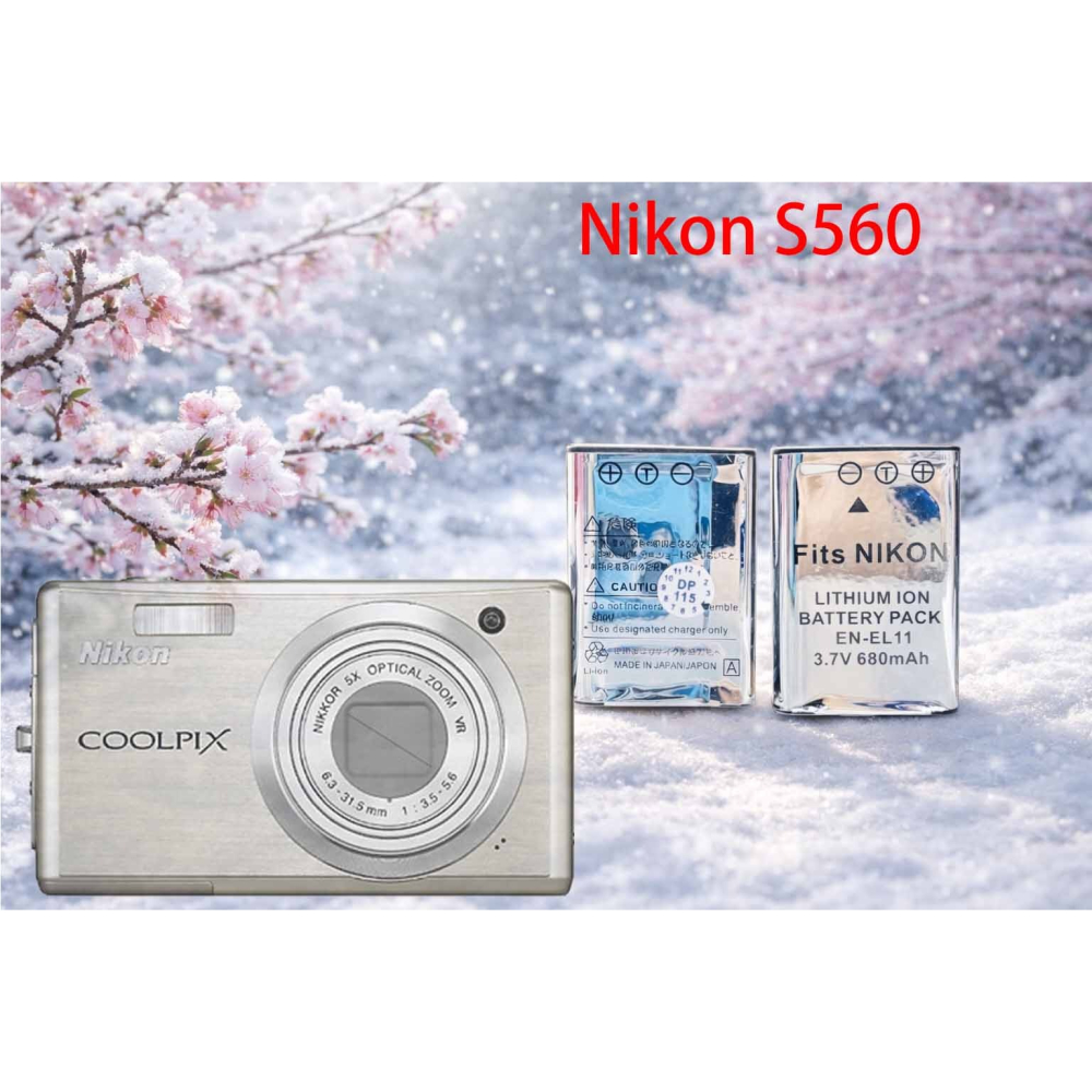 EN-EL11 副廠充電器 相容 Nikon S560 電池充電器 ENEL11 充電器 另有電池-細節圖2