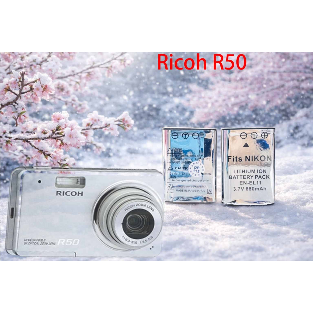 DB-80 副廠充電器 相容 Ricoh R50 電池充電器 ENEL11 充電器 另有電池-細節圖2