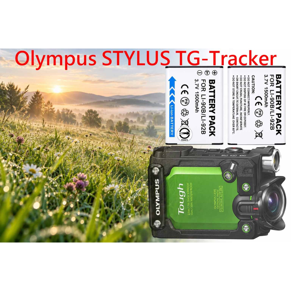 LI-92B 副廠充電器 Olympus STYLUS TG-Tracker 充電器 LI-90B 充電器 另有電池-細節圖2
