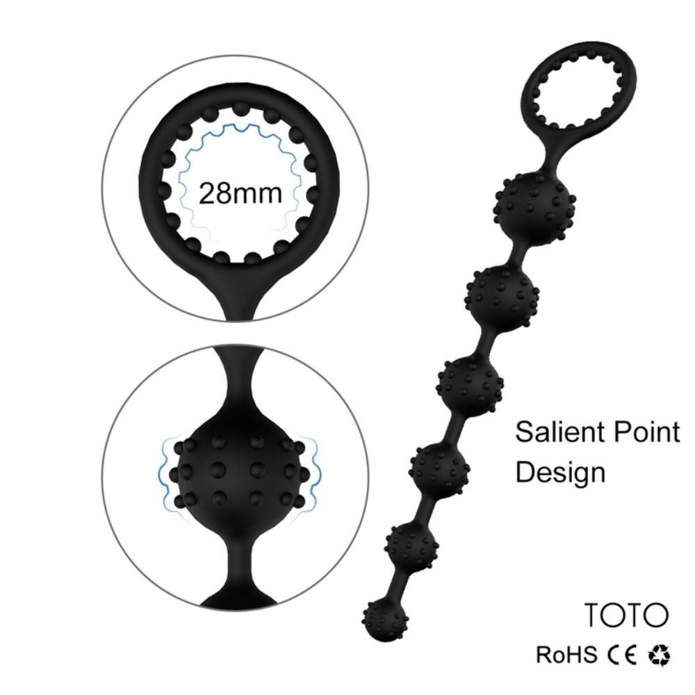 TOTO坨坨 後庭拉珠鏈 肛交專用 Dr.情趣 原廠正貨 後庭擴張 肛門自慰 成人情趣玩具-細節圖2