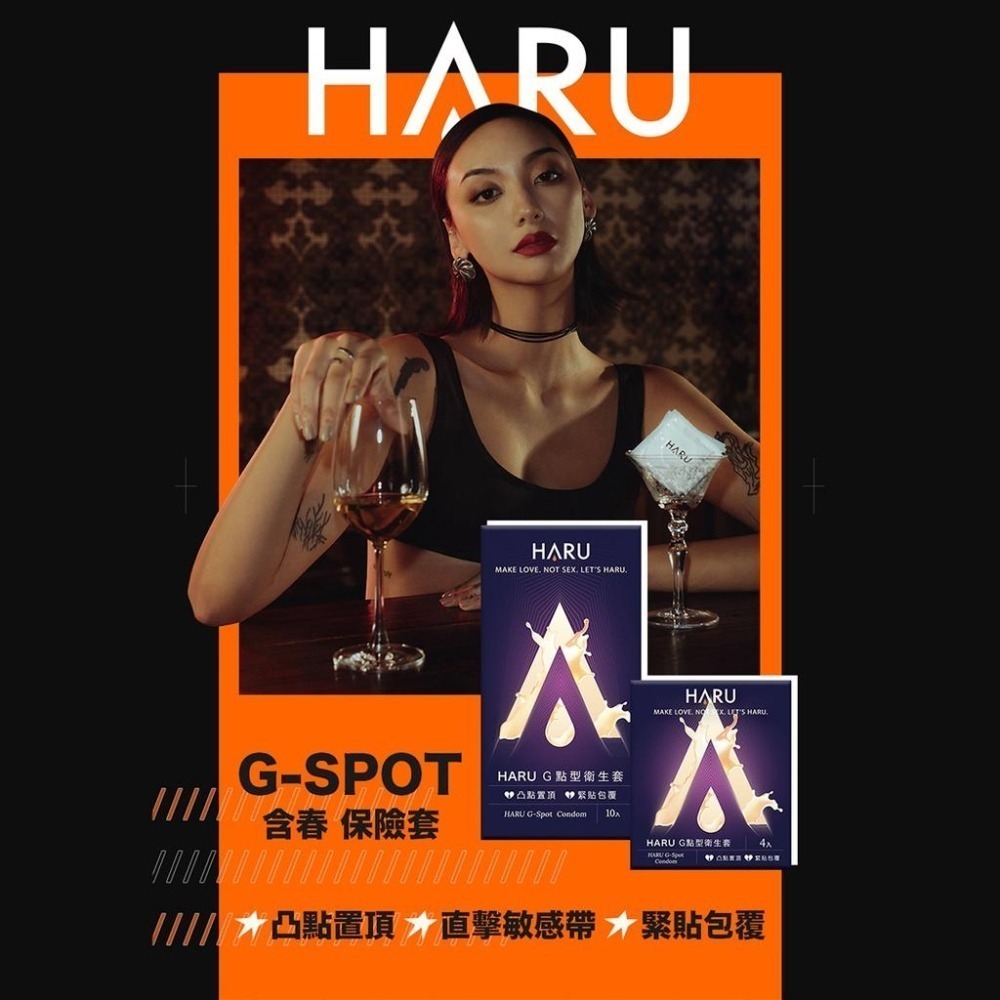 HARU G-SPOT 凸點環形 超薄保險套 原廠公司貨 Dr.情趣 台灣現貨 薄型衛生套 避孕套 成人情趣精品-細節圖2