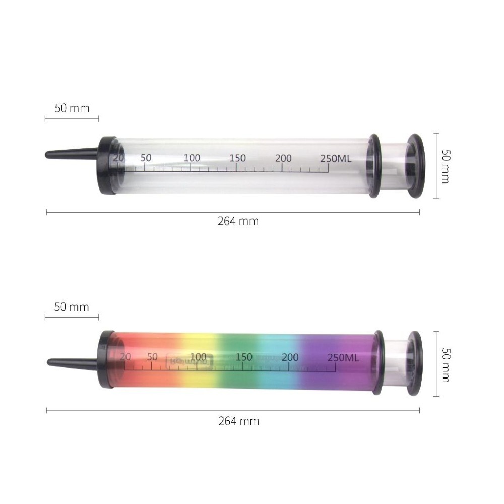 Roomfun 彩虹清洗針筒 灌腸神器肛門沖洗器 Dr.情趣 台灣現貨 後庭清洗器 肛門灌腸 同志專用 男用女用成人用品-細節圖6