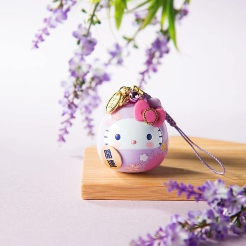 悠遊卡 - HELLO KITTY 達摩造型-粉紫限定款