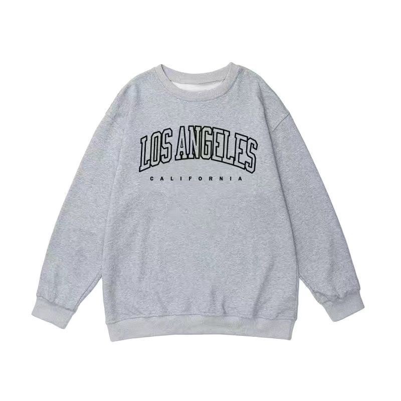 圓領秋冬oversize ins 風格上衣-細節圖4