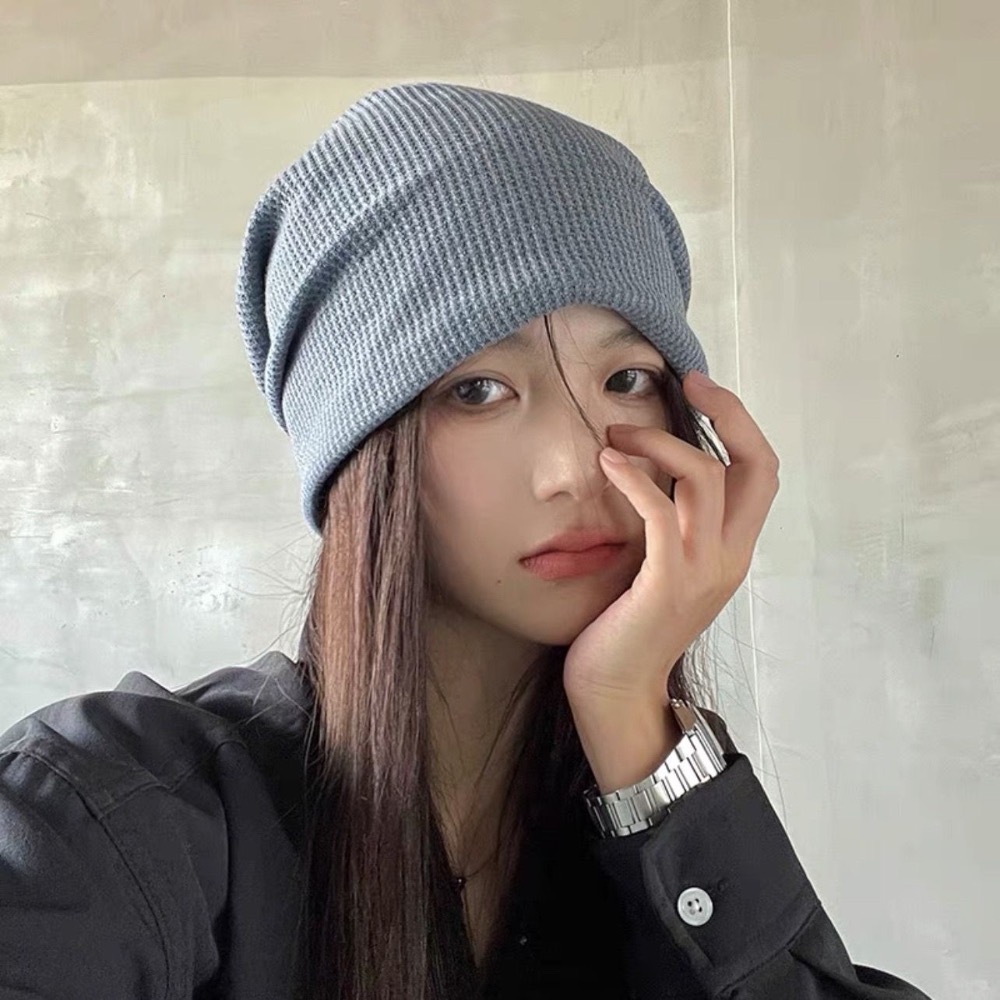 秋冬百搭薄款豆豆帽-細節圖3