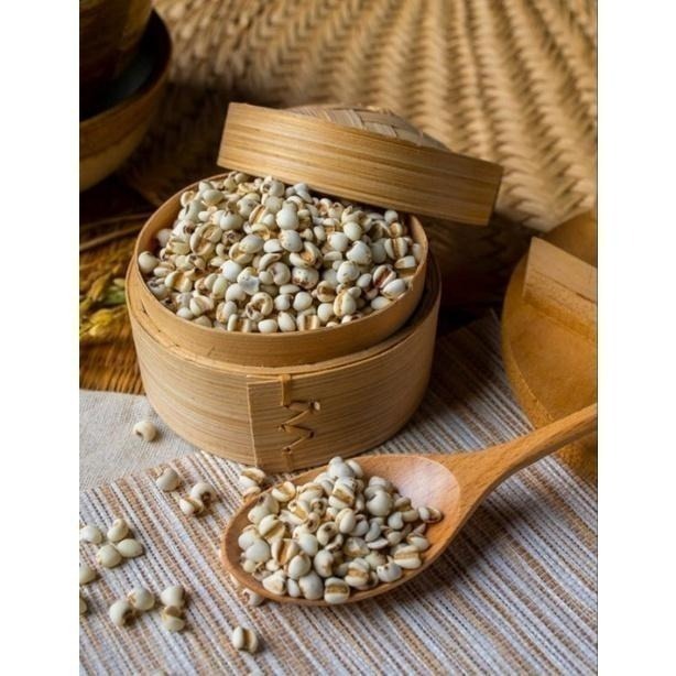 🌾 云川生機 云川米 薏仁 又名 大薏仁 糯薏仁 水洗薏仁 糙薏仁 薏仁片-細節圖2