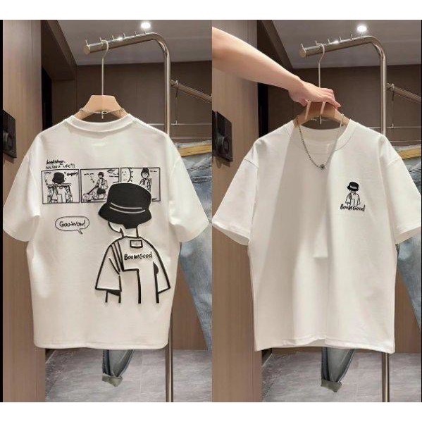 6/07收單^男童印花設計感短T^-細節圖2