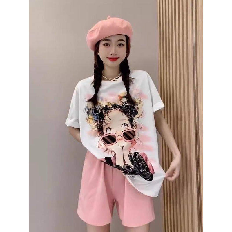 6/07收單^甜妹設計小眾短袖T^-細節圖4