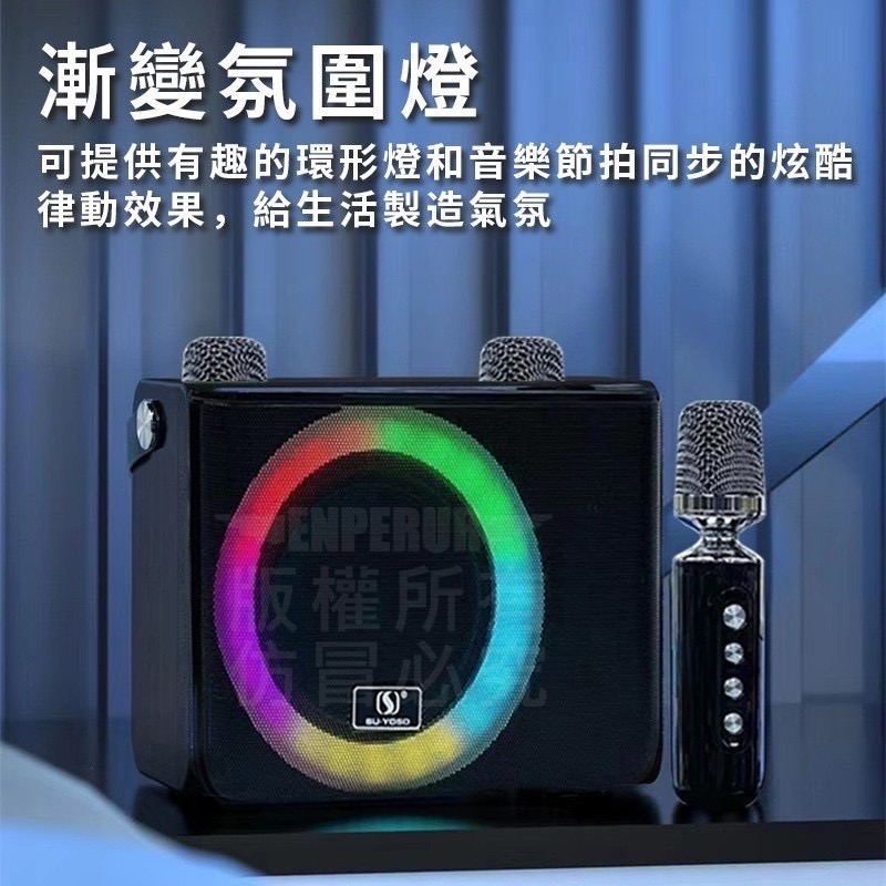 現貨 ^專業K歌藍牙音響^-細節圖6
