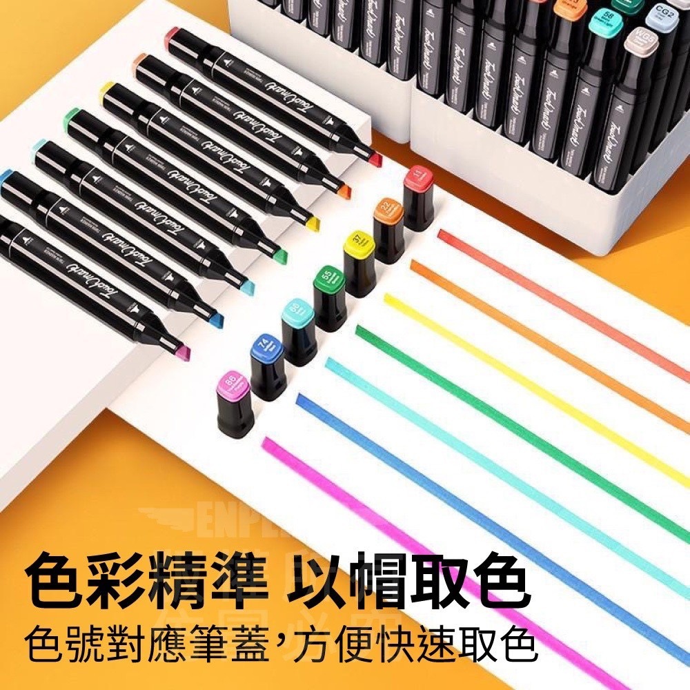 現貨 ^ 120色雙頭麥克筆^-細節圖4