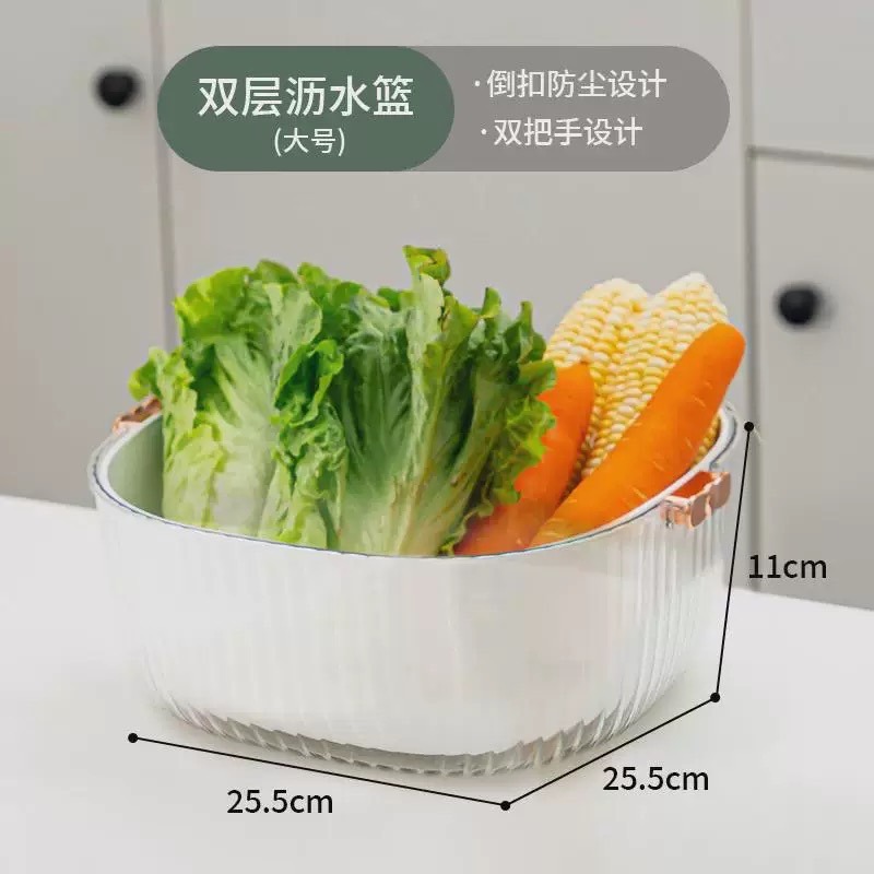 現貨 ^雙層瀝水盆^-細節圖6
