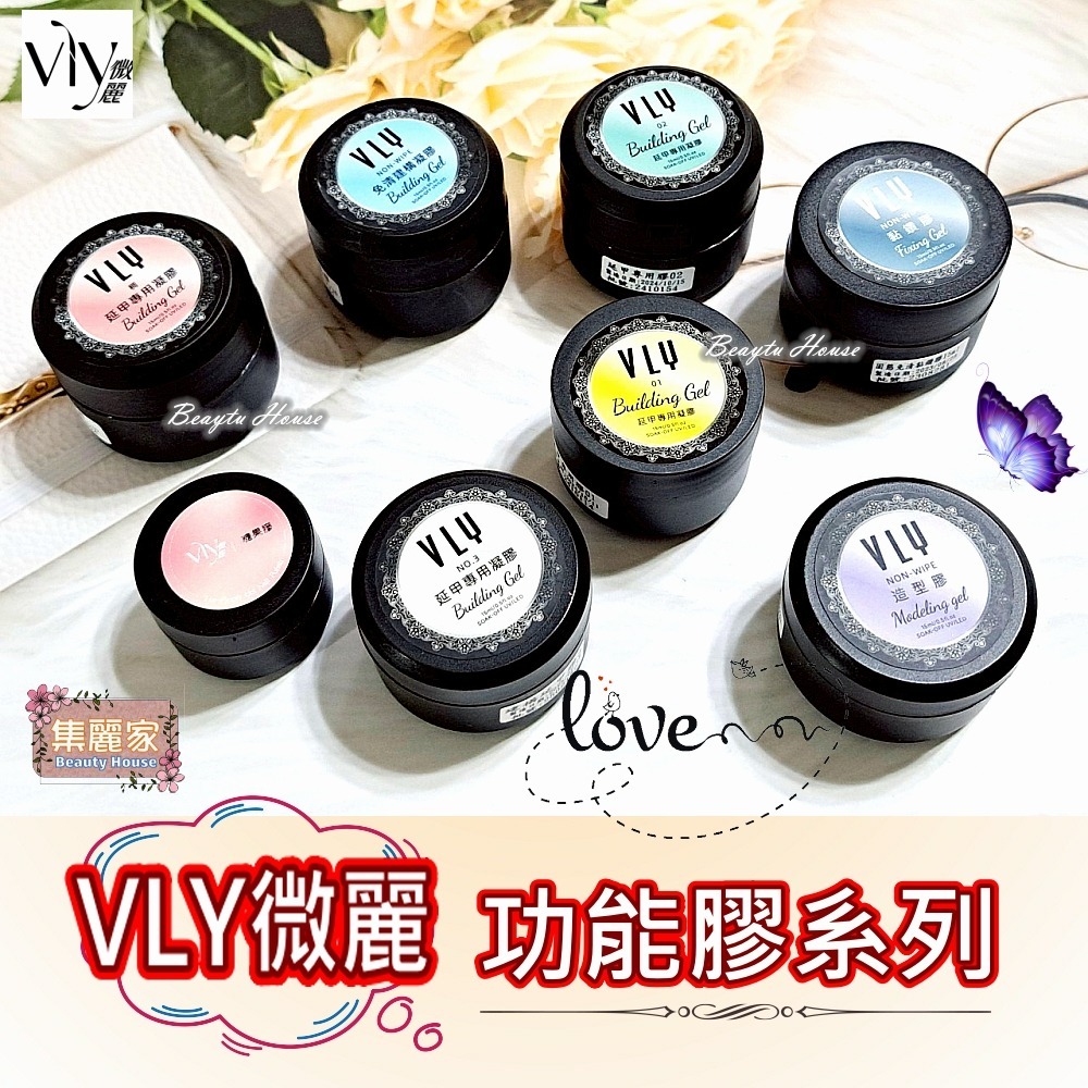 【集麗家】VLY [罐裝功能膠] 延甲專用凝膠 造型膠 黏鑽膠 延甲建構 立體造型 凝膠指甲 光撩膠 美甲膠 建構膠-細節圖2