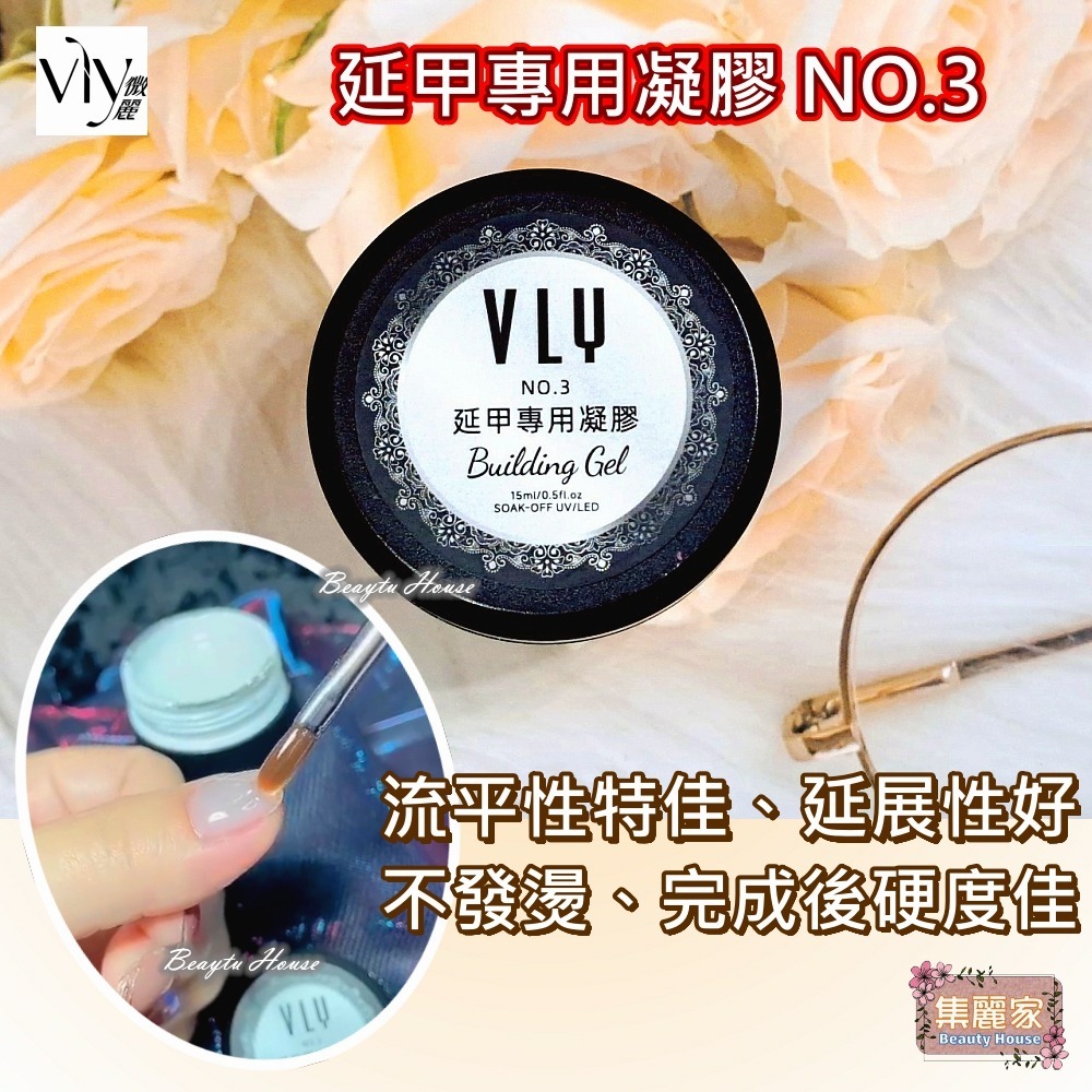 【集麗家】VLY [罐裝功能膠] 延甲專用凝膠 造型膠 黏鑽膠 延甲建構 立體造型 凝膠指甲 光撩膠 美甲膠 建構膠-細節圖3