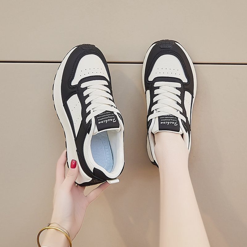 韓版人氣爆款 厚底老爹鞋 厚底休閒鞋韓版ins流線型後厚底休閒鞋 休閒鞋 韓版 阿甘鞋 增高慢跑鞋 XFK855-細節圖5