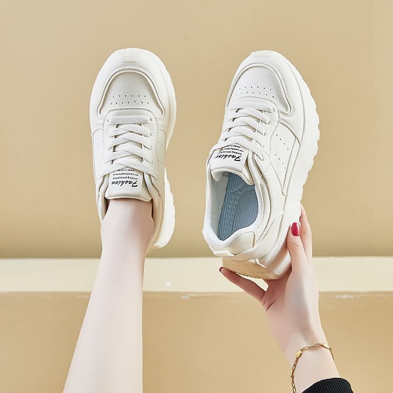 韓版人氣爆款 厚底老爹鞋 厚底休閒鞋韓版ins流線型後厚底休閒鞋 休閒鞋 韓版 阿甘鞋 增高慢跑鞋 XFK855-細節圖8