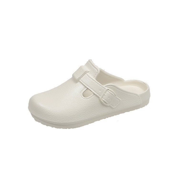 防水穆勒鞋 防水拖鞋 懶人鞋 洞洞鞋 厚底拖鞋 情侶拖鞋 皮革拖鞋 中性休閒鞋 百搭包頭拖鞋 懶人拖鞋 室外拖QQ678-規格圖11