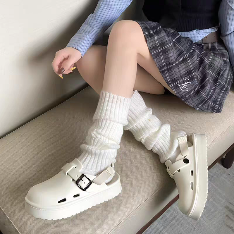 防水厚底拖鞋 涼鞋 懶人鞋 男女穆勒鞋 室內外防滑 涼拖 潮流軟底拖 一字拖 夏季鞋 可拆帶拖鞋 休閒涼鞋 QQ2518-細節圖5