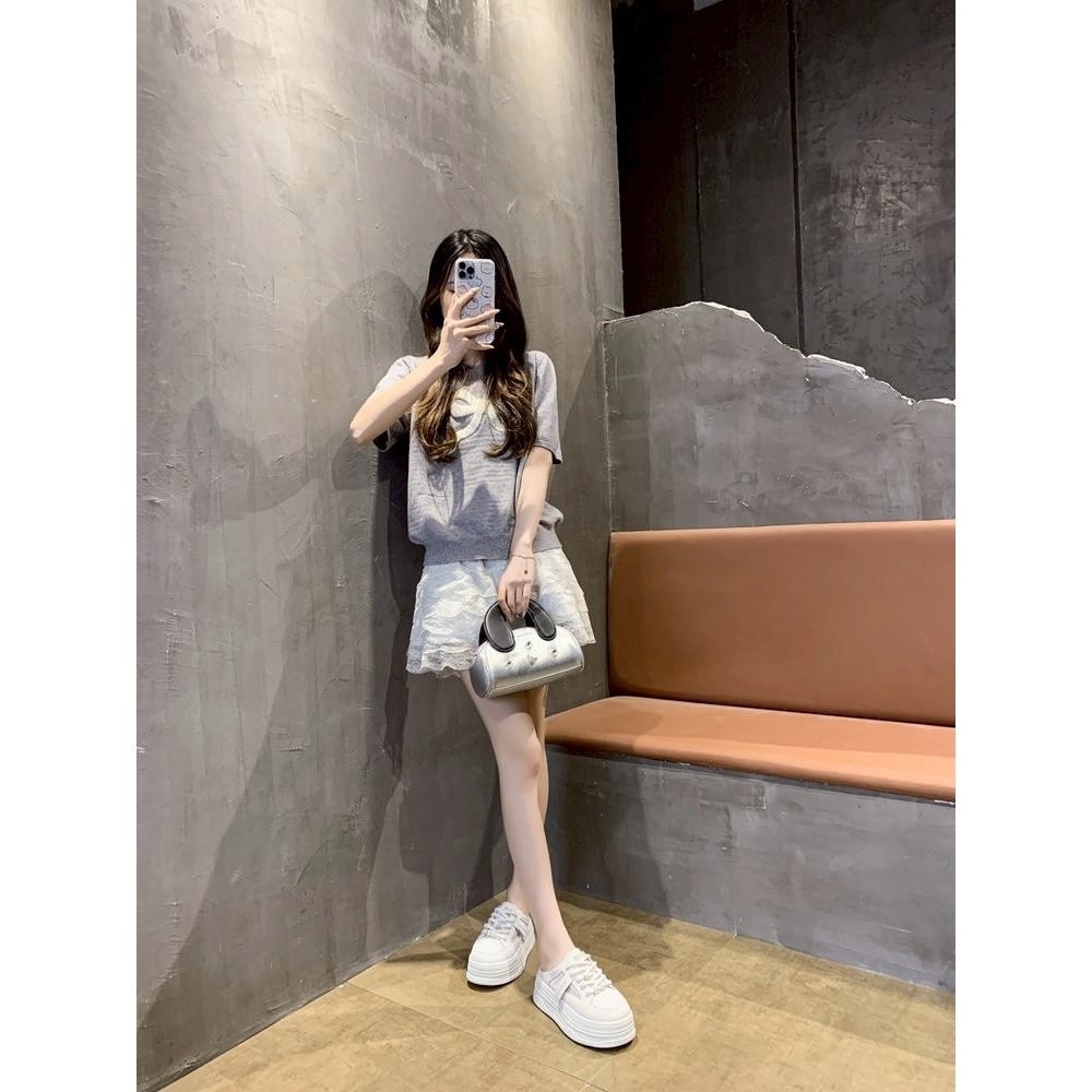 厚底懶人鞋 女帆布拖鞋 Y2K風 增高百搭鞋 韓系鬆糕鞋 夏季潮流 穿搭神器 好走不咬腳 學生愛款 5212-細節圖5