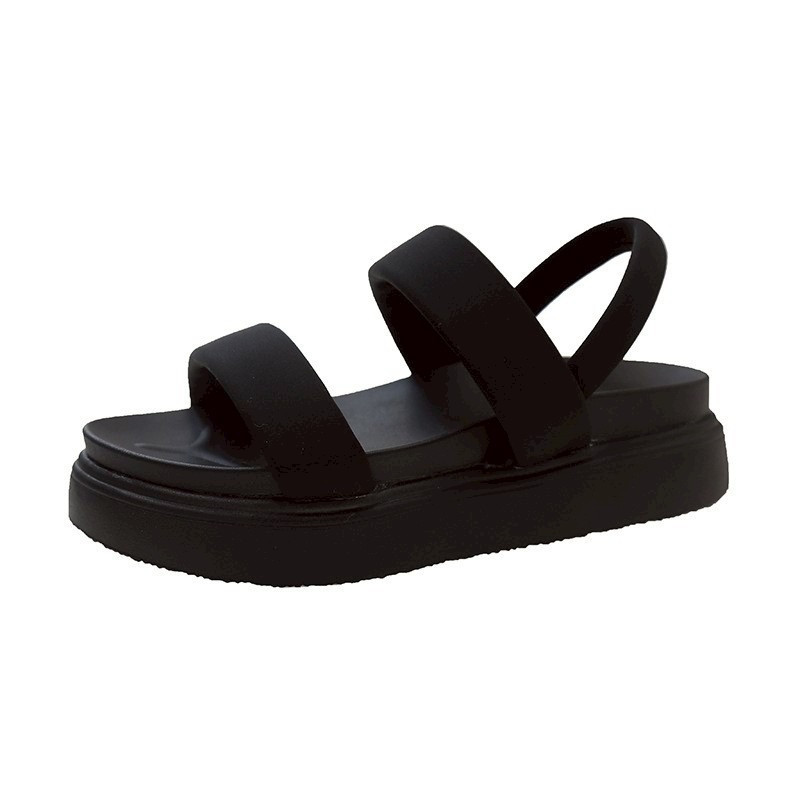 厚底 軟底 雙帶 後帶 涼鞋 女鞋 ins風 韓系 百搭 懶人 室內外 休閒 增高 防滑 軟Q氣墊 夏季 潮流 1188-規格圖9