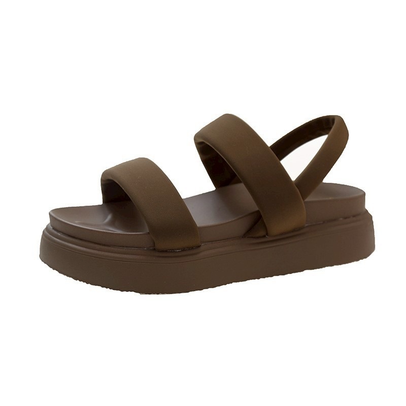 厚底 軟底 雙帶 後帶 涼鞋 女鞋 ins風 韓系 百搭 懶人 室內外 休閒 增高 防滑 軟Q氣墊 夏季 潮流 1188-規格圖9