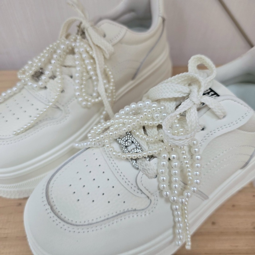 珍珠 蝴蝶結 鞋扣 鞋釦 鞋花 配件 裝飾 DIY 可拆卸 通用 女鞋 高跟鞋 板鞋 甜美 小眾 韓系 ins風 百搭-細節圖5