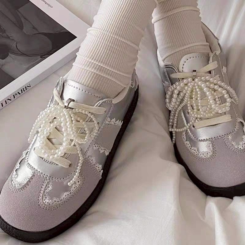 珍珠 蝴蝶結 鞋扣 鞋釦 鞋花 配件 裝飾 DIY 可拆卸 通用 女鞋 高跟鞋 板鞋 甜美 小眾 韓系 ins風 百搭-細節圖6